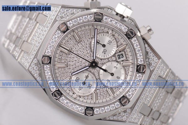 Audemars Piguet Royal Oak Chronograph 1:1 Clone Watch Steel 26300STOO.1220ST.02fd (EF)